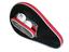 Cornilleau Table Tennis Bat Cover - Black/Red - thumbnail image 2